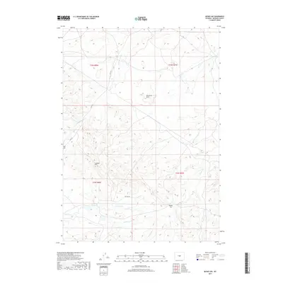 2017 Map of McRae Gap, 2017 Print