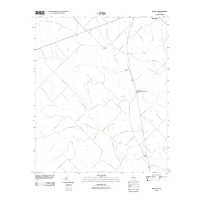 2011 Map of McRae NW, 2011 Print