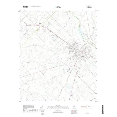 2020 Map of McRae, 2020 Print