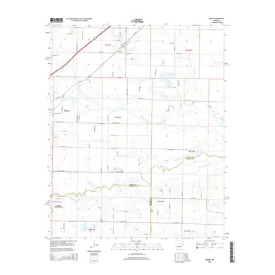 2014 Map of McRae, 2014 Print