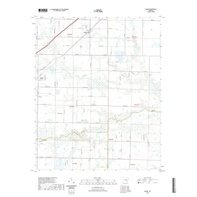 2020 Map of McRae, 2020 Print