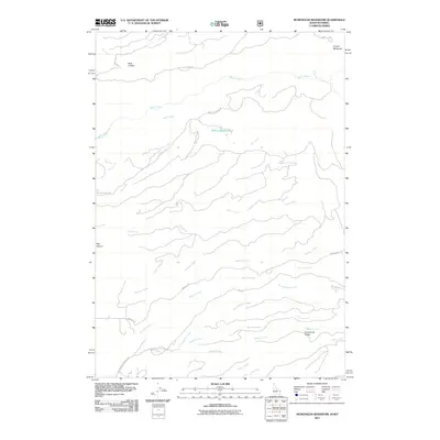 2011 Map of McRenolds Reservoir, 2011 Print