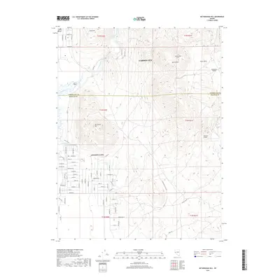 2018 Map of McTarnahan Hill, 2018 Print