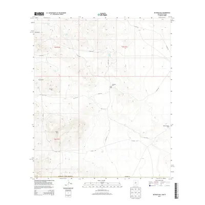 2013 Map of McVeigh Hills, 2013 Print