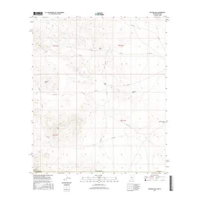 2017 Map of McVeigh Hills, 2017 Print