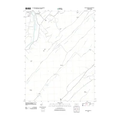 2010 Map of McVeytown, 2010 Print