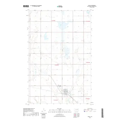 2018 Map of McVille, 2018 Print