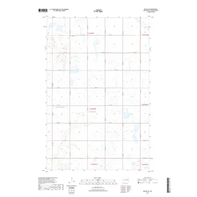 2018 Map of McVille SE, 2018 Print