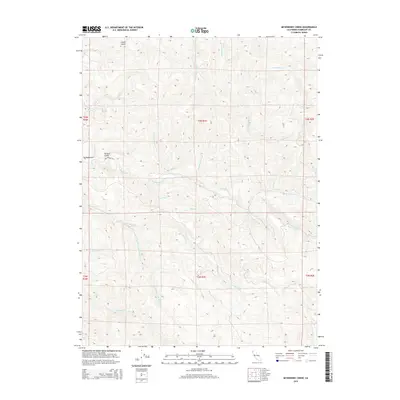 2015 Map of McWhinney Creek, 2015 Print