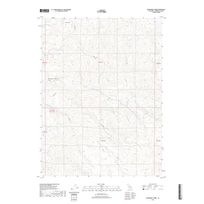2018 Map of McWhinney Creek, 2018 Print