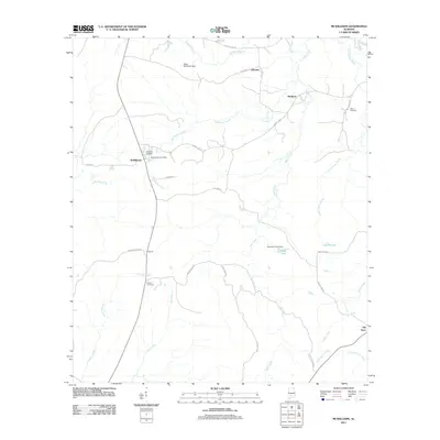 2011 Map of McWilliams, 2011 Print