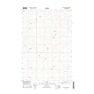 2014 Map of McWilliams Springs, 2014 Print