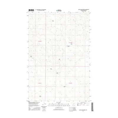 2017 Map of McWilliams Springs, 2017 Print