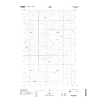 2020 Map of McWilliams Springs, 2020 Print