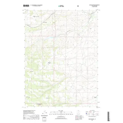 2020 Map of Meachum Ridge, 2020 Print