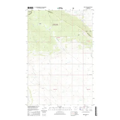 2017 Map of Mead Creek, 2017 Print
