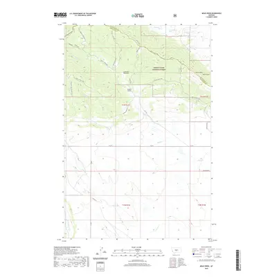 2020 Map of Mead Creek, 2020 Print