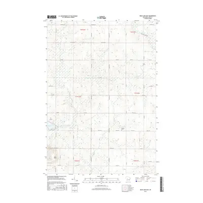 2015 Map of Mead Lake East, 2015 Print