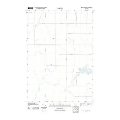 2010 Map of Mead Lake West, 2010 Print
