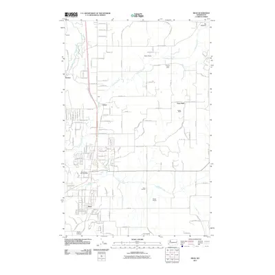 2011 Map of Mead, 2011 Print