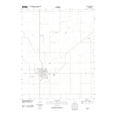 2010 Map of Meade, 2010 Print