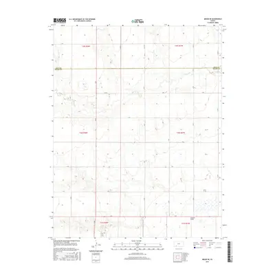 2016 Map of Meade NE, 2016 Print
