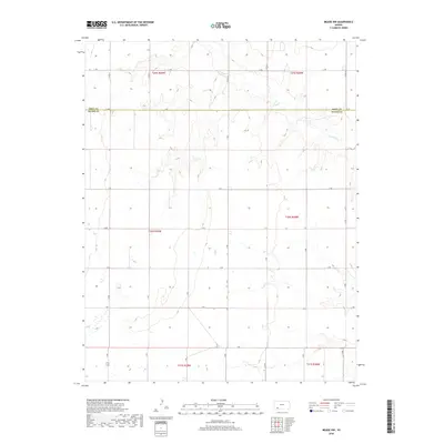 2018 Map of Meade NW, 2018 Print