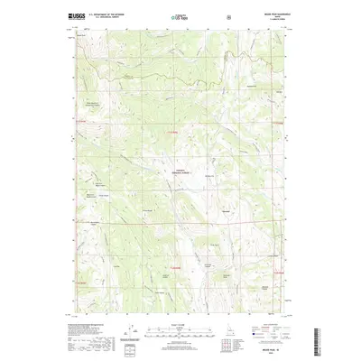 2020 Map of Meade Peak, 2020 Print