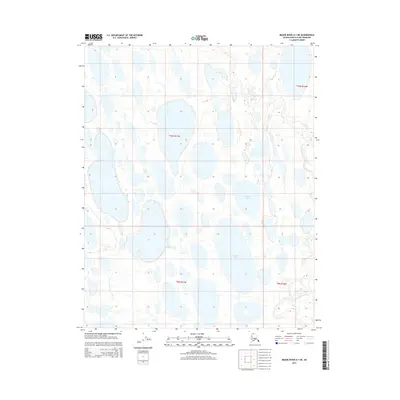 2015 Map of Meade River A-1 NE, 2015 Print