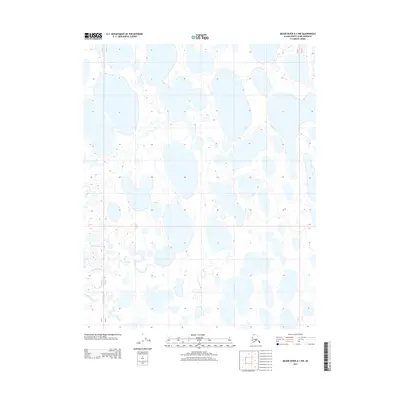 2013 Map of Meade River A-1 NW, 2013 Print