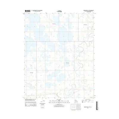 2015 Map of Meade River A-1 SE, 2015 Print
