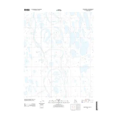 2013 Map of Meade River A-2 NW, 2013 Print
