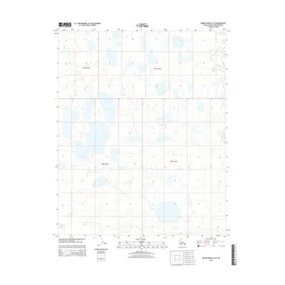 2015 Map of Meade River A-2 SE, 2015 Print
