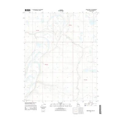 2015 Map of Meade River A-2 SW, 2015 Print
