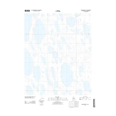 2013 Map of Meade River B-1 SE, 2013 Print