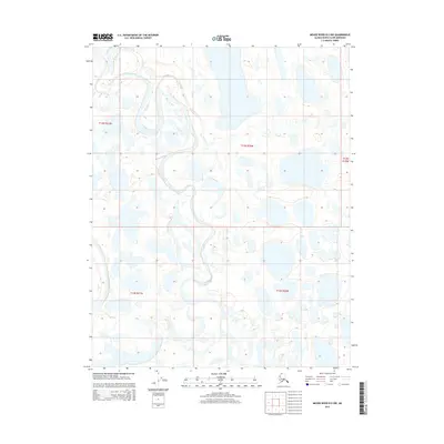 2015 Map of Meade River B-2 NW, 2015 Print
