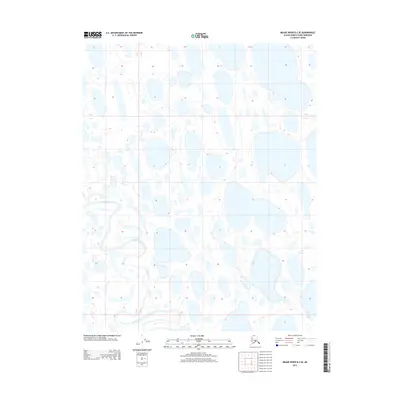 2013 Map of Meade River B-2 SE, 2013 Print