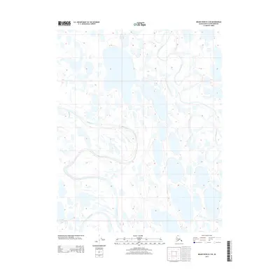 2013 Map of Meade River B-2 SW, 2013 Print