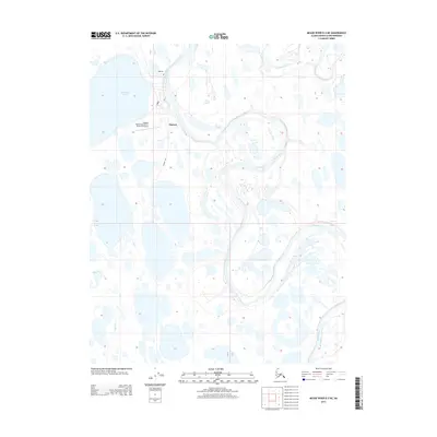 2013 Map of Meade River B-3 NE, 2013 Print