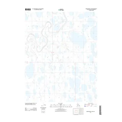 2013 Map of Meade River B-3 NW, 2013 Print