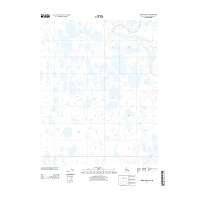 2013 Map of Meade River B-3 SE, 2013 Print