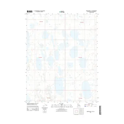 2015 Map of Meade River C-1 SE, 2015 Print