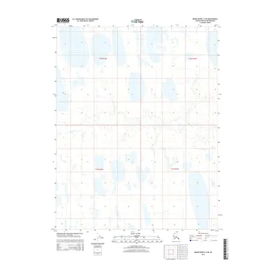 2014 Map of Meade River C-4 NE, 2014 Print