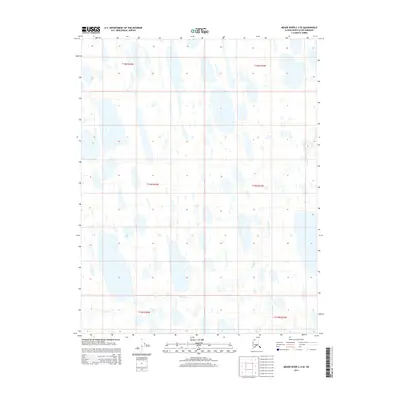 2014 Map of Meade River C-4 SE, 2014 Print