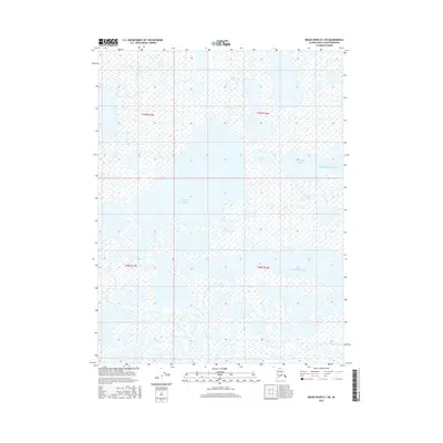 2016 Map of Meade River D-1 NE, 2016 Print