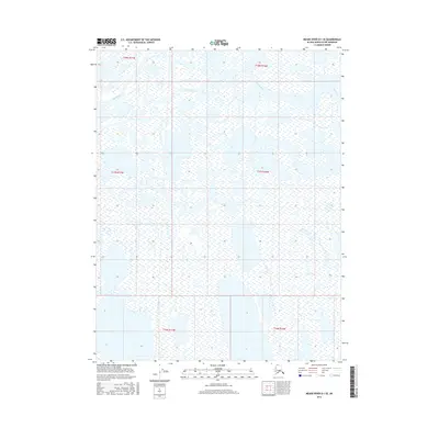 2016 Map of Meade River D-1 SE, 2016 Print