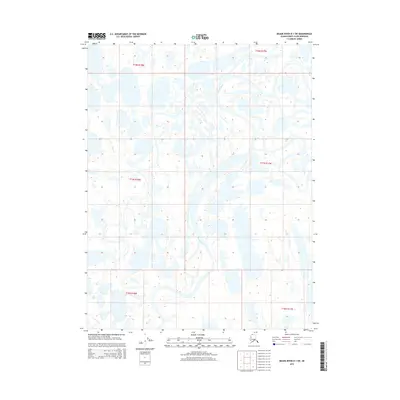 2015 Map of Meade River D-1 SW, 2015 Print
