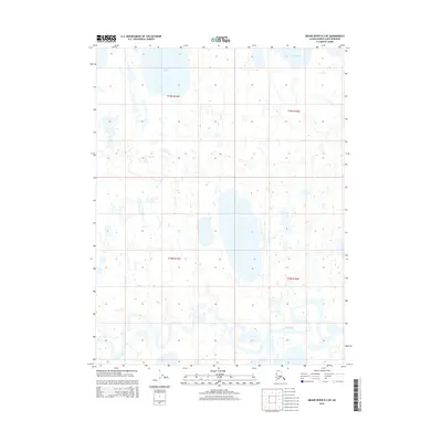 2015 Map of Meade River D-2 NE, 2015 Print
