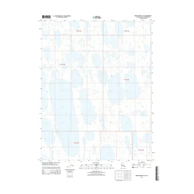 2015 Map of Meade River D-2 SE, 2015 Print