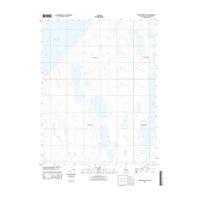2014 Map of Meade River D-3 NE, 2014 Print